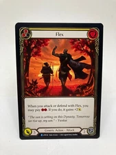 Flex NM/M* Flesh and Blood FAB (YELLOW) UPR052 -UnltdCards