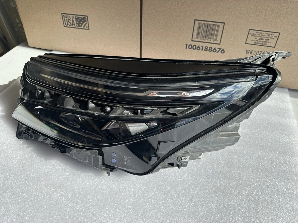 Faro LED completo izquierdo conductor Chevrolet Equinox 2022-2023 con pestañas rotas ((EE Foto 2 de 4