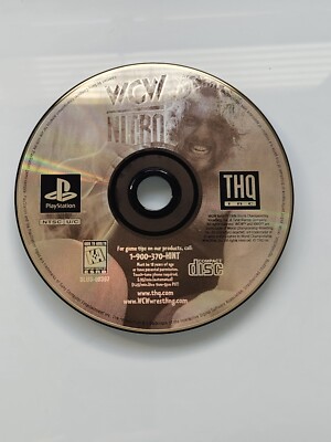 WCW Nitro (Sony PlayStation 1, 1998) PS1 Disc only