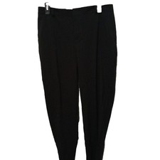 Chaps Boys Classic Fit Black Pants  Size 20 H Church Choir Music Concert