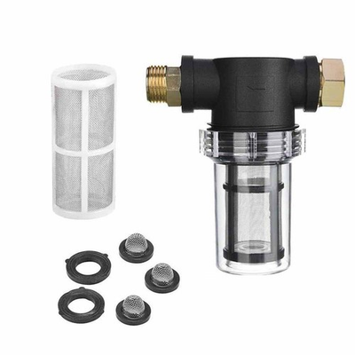 #ad Garden Hose Filter Inline Pressure Washer Inlet Water Sediment Filter Attachment $11.74