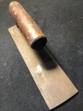 Unbranded Plastering Trowel with Wood Handle Excellent!