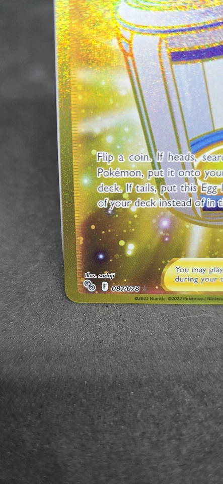 Egg Incubator 087/078 - Pokémon Go - Full Art - Pokémon Card TCG - Image 4 of 4