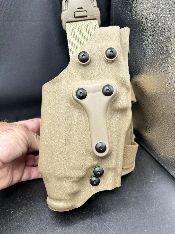 Safariland 6035 Holster Sig Sauer P220 P226 X300 TLR Light Drop Leg Lvl 2 RH - Image 2 of 4