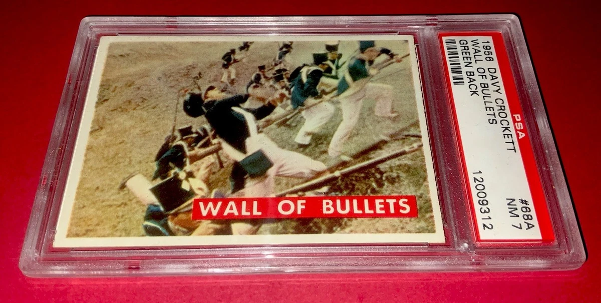 Davy Crockett Topps Professional Sports Authenticator (PSA