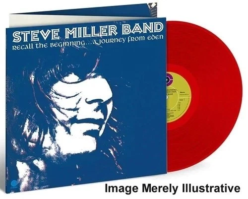 Steve Miller Band "Recall The Beginning... A Journey From Eden" NEW on red vinyl