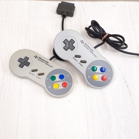 Nintendo Japanese Super Famicom Console with Mario World Storage Case SNES SFC