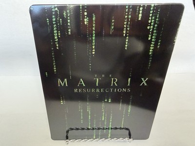 The Matrix Resurrections 4K Steelbook Blu-ray With Protective Sleeve