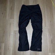 Columbia Omni-Tech Insulated Snow Pants Waterproof Ski Winter Black M Women  s