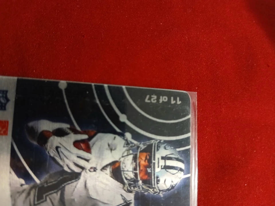 2022 Elements CEDRICK WILSON JR Auto Steel Signatures 11/27 Dallas Cowboys 🔥 - Image 3 of 3