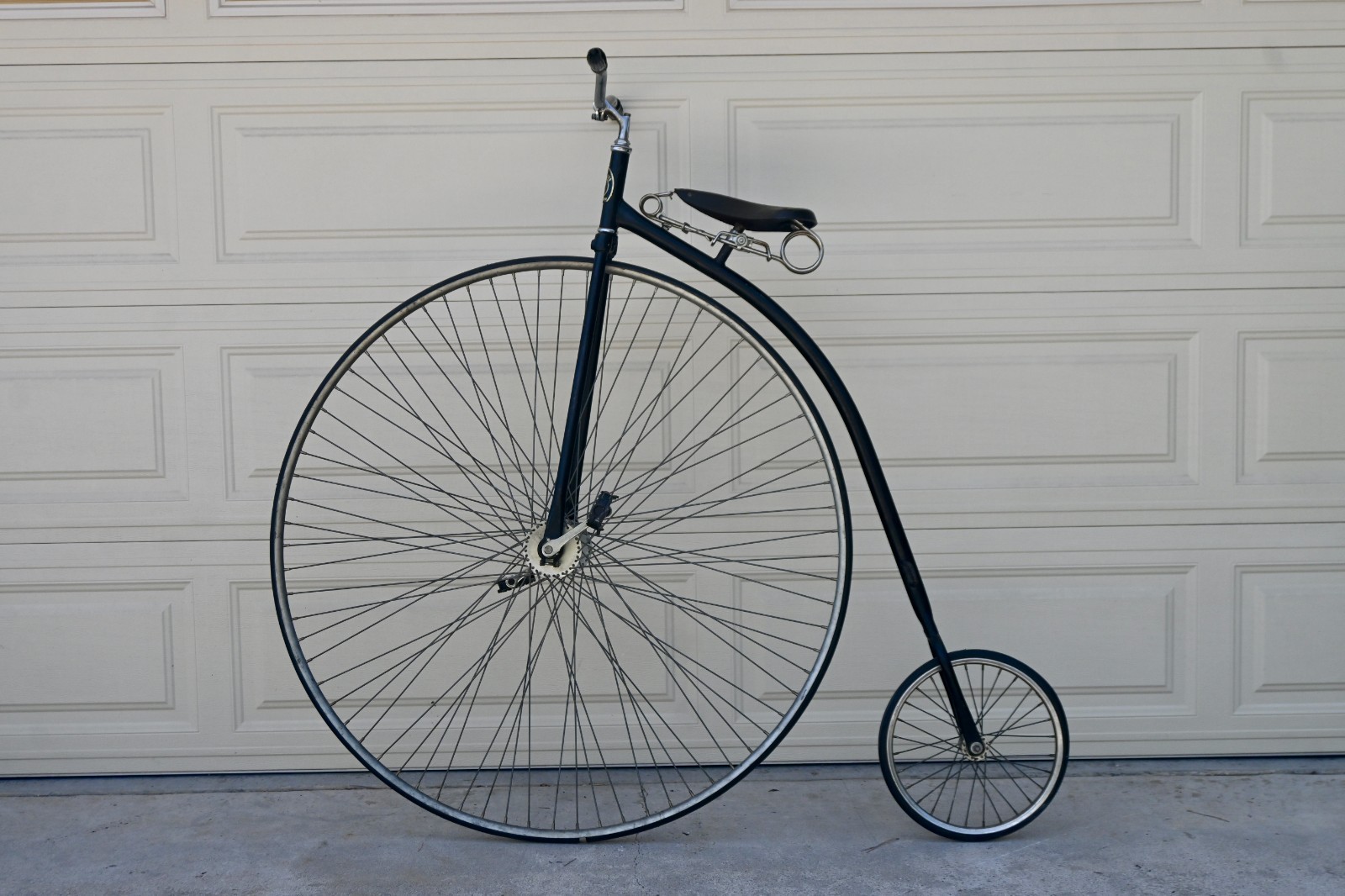 (Used) Penny Farthing, replica of 1880s High Wheel, 49" wheel, seat height 53" (1500.00 USD)