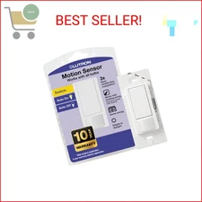 Lutron Maestro Motion Sensor Light Switch Indoor for Bathroom, Garage, Laundry R