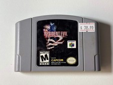 Resident Evil 2 Nintendo 64 N64 Cartridge Only
