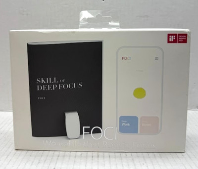 FOCI Wearable that Boosts Focus - Focus Boosting Bluetooth Device. NEW