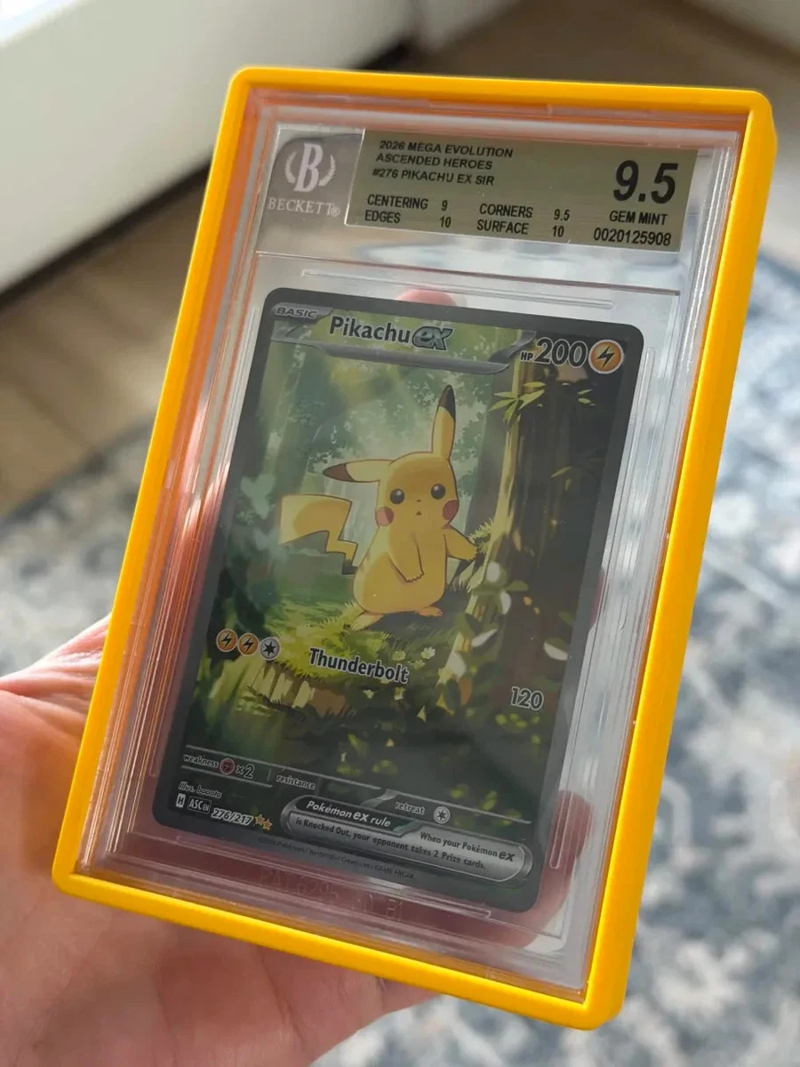 Pikachu Pokémon TCG Grade 9.5 Individual Collectible Card Game