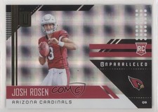 2018 Panini Unparalleled Rookie Superplaid 50/150 Josh Rosen #205 b2v