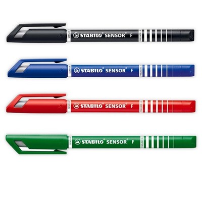 Stabilo Sensor Fineliner Ultra Feiner Linermarker 3er Pack
