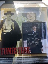 val kilmer signed tombstone poster