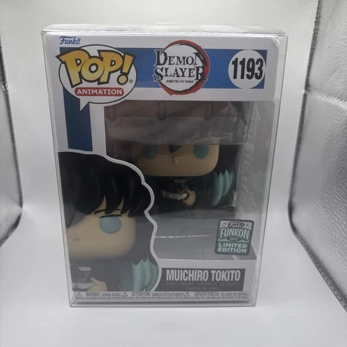 POP! Demon Slayer - Muichiro Tokito - 2022 Funkon Shared Exclusive - Damaged