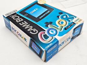 Nintendo Game Boy Color Teal Boxed Japan