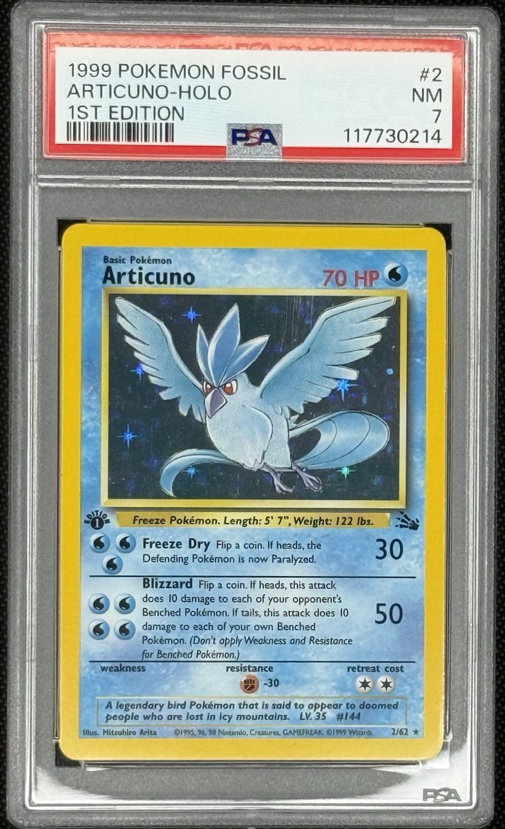 英語版初期　ポケモンカード　Articuno holo Articuno 009/034 Trading Card Game Classic Holo for sale