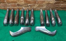 (12) Original 1946-48 Chevrolet Passenger Car Front & Rear Bumper Guards OEM