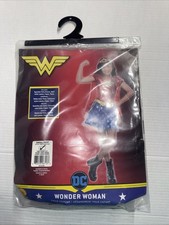 New In Package Child Small 3-4 Yrs DC Wonder Woman Costume Dress Up