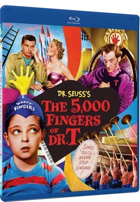 Dr. Seuss' The 5,000 Fingers of Dr. T (Blu Ray) BRAND NEW!!! & SEALED!!!