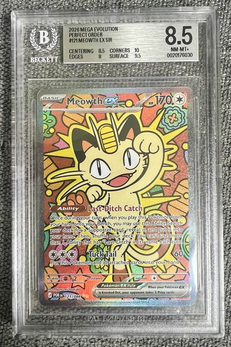 meow出品 Meowth ex 121/088 Me03: Perfect Order Holo for sale online | eBay
