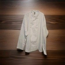 Chef Revival White Long Sleeve Chef Coat - XXXXXL New With Out Tags