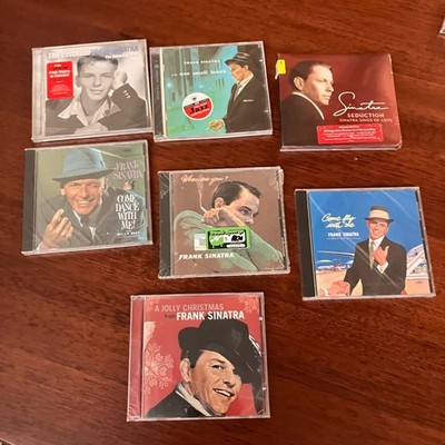 Lot of 7 FACTORY SEALED Frank Sinatra CDs