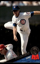 Ryne Sandberg 1993 Leaf #224 Chicago Cubs FREE SHIPPING AutographDen