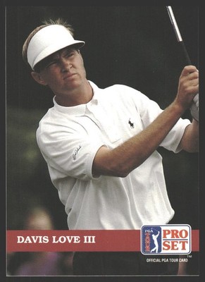 Davis Love III #3 1992 Pro Set PGA Tour