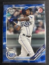 Wilson, Izzy - 2019 Bowman/Topps Holiday - Blue - 113/150
