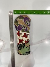 Wood Headcover  - Fairway leather Scotty Cameron patchwork