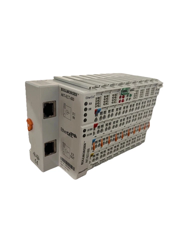 Kollmorgen AKT-ECT-000-000 EtherCAT Bus Coupler With 9 Terminals - Image 2 of 4