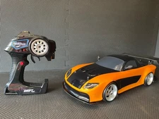 *Fast and Furious Hans Mazda RX-7 Drift Power Slide R/C Car 1:10 Jada