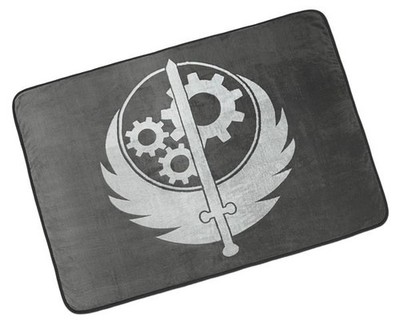 Fallout 4 Brotherhood of Steel Fleece Blanket Official ThinkGeek Bethesda SEALED