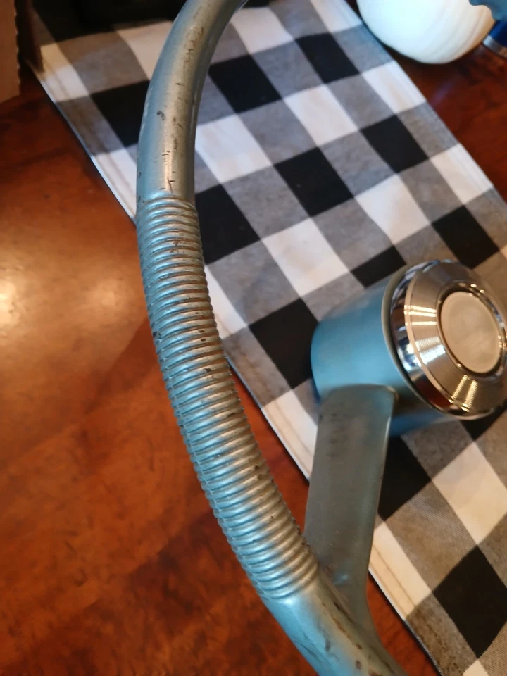 1963 Pontiac Catalina Economy Steering Wheel and Horn Button 421 Super Duty  - Image 4 of 4