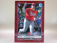 2026 Bowman Baseball Sal Stewart RC Burgundy Mojo Refractor /275 Chrome #6