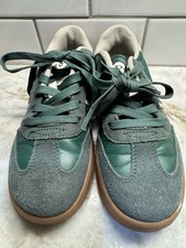 Polo Ralph Lauren Heritage Court III Sneakers in Dark Green White Kids Size 1