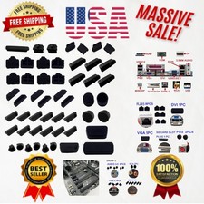 52PCS Anti-Dust Plugs for Laptop Ports - Covers 13 Common Types, Non-MacBook