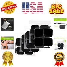 TENS Unit Pads Electrode Patches with Upgraded Self-Stick Performance and Non...