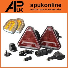 Connix Plus Wireless LED Trailer Lighting kit & Front Lights Set Premium Sparex