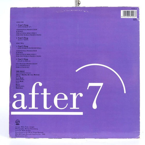 After 7 - Can't Stop (VINYL) - Bild 3 von 5