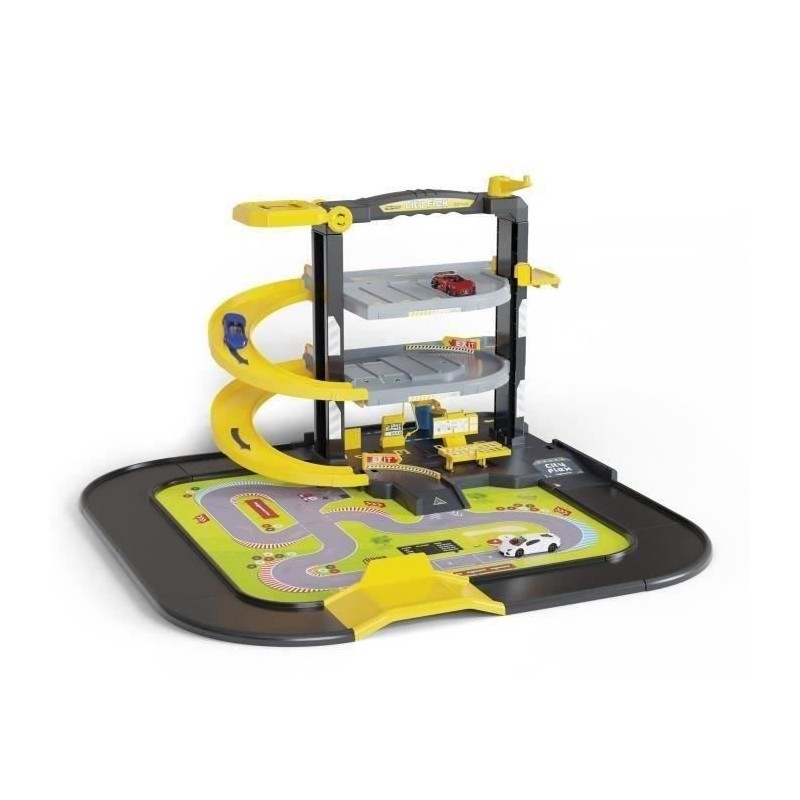 Majorette Majo Garage City Flex le jouet de circuit idéal dans la chambre