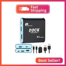 2-in-1 Switch 2 Dock  Capture Card, USB-C Input for 1080P 60FPS Streaming