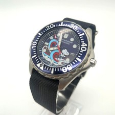 Duffer of St. George Snoopy Diver's Watch Analog, Used, Working From Japan