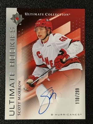 2024-25 UD Ultimate Collection #148 Scott Morrow Ultimate Rookie #/299 Autograph
