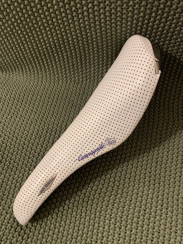 Selle San Marco ERA Power Pour Vélo Course/MTB - Blanche - Occasion
